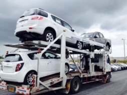 **ขายด่วน** รถเทรลเลอร์ 3-4 โหลด (บรรทุกรถยนต์ 3-4 คัน)