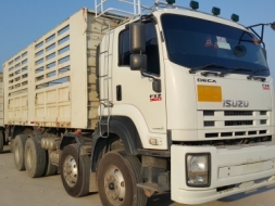 ขายรถพ่วง 24 ล้อ แม่.ลูก กระบะเหล็กคอกเกษตรดั้ม อู่.สามมิตรตัวใหม่ ISUZU 360 ปี.มิ.ย.52 รถสวยครับ ยา