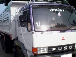 ขายด่วนMitsu195 2 เพลาดั๊ม10เกียร์ เครื่องแน่น ต่อกระบะใหม่