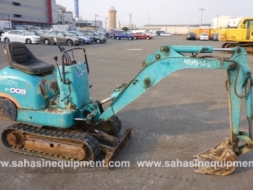 รถขุด ยี่ห้อ KUBOTA รุ่น K-008 S/N 10689 นำเข้า บจก.สหสินอีควิปเม้นท์ โทร.081-5851880, 02-5168100-1