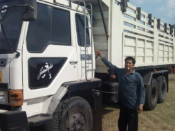 ขาย 10 ล้อดั้มหลงฟูโช่รุ่น FN527TE เครื่อง6D16 195 แรง 10 สปีด ปี 38