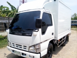 4 ล้อบรรทุก *ไม่ติดเวลา* (ตู้เปียก.สแตนเเลส) ISUZU NKR 100 แรงม้า *ยาว 3.20 ม.* รถสวยจริง+พร้