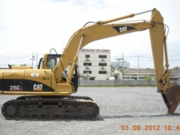 ขายรถขุด 15 ตัน CAT รุ่น 315C ขนาดกลาง รถมือสองนำเข้า ไม่เคยผ่านงานในประเทศ สภาพเยี่ยม