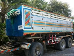 ขายถูก 2,250,000 บาทขายรถพ่วง ดั๊มแม่ ดั๊มลูก เอกสาร พร้อมโอนมือเดียว ออกห้าง วิ่งน้อย 157,000