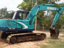 ขายดาว์น Kobelco Sk120 Mark 3 เครื่องดี ปั้มดี ไฟฟ้าตัด (กล่องมี จอมี) พร้อมใช้ แอร์มี (เล่มทะเบี