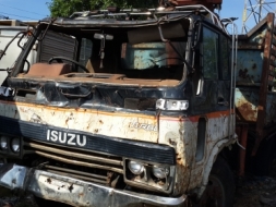 ขาย6ล้ออีซูซุ JCM เครื่อง 145 แรงม้า เบรคจิฟฟี่ ติดเฮียบ 3ตัน มีมือขยุ้ม ยาว6 เมตร