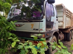ขายด่วน รถสิบล้อสองเพลาดั้มพ์ HINO FM 1M พร้อมใช้งาน เอกสารพร้อม