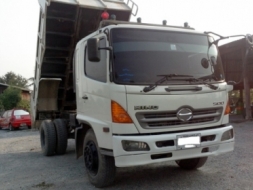 ขายรถบรรทุกหกล้อดั้มฮีโน่FG8J เครื่อง JO8E เทอร์โบอินเตอร์ 260 แรงม้า คอมมอนเร็ว รถห้างดั้มสามมิตร 8