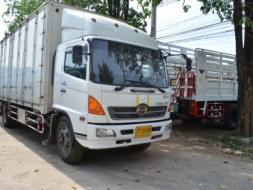 HINO MEGA FG 220 hp ตู้บรรทุก 10 บาน ยาว 7.20 m