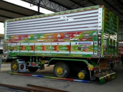 ขายด่วนลูกพ่วงดัมพ์ 3 เพลา โทร. 086-3015044 รถใหม่ยางพร้อมกระทะ 13 ชุด