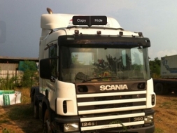ขายหัวลากscania 360 แรง 2 เพลา พร้อมหาง 3 เพลา