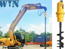 มอเตอร์สว่านเจาะดิน "WIN"