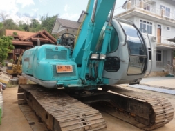 ขายรถแม็คโคร KOBELCO PC 120 mark-5 super สวยมาก พร้อมใช้ ไฟฟ้าครบ