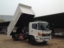 สุดคุุ้มรถห้างปี 50 HINO MEGA เครื่อง JO8C 220 แรงม้าระบบน้ำมัน กระบะดั้มพ์เกษตร ยาว 5.30 เมตร กว้า