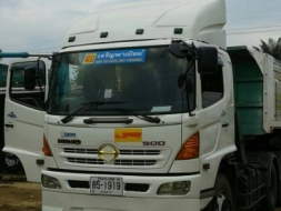 ด่วนๆ ถูกๆ เจ้าของขายเอง หัวลาก HINO MEGA เครื่อง P11C 320 HP รถห้างปี 47 พร้อมหางเซมิดั้มพ์ มิเนีย
