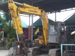 ขายรถแบคโฮ FURUKAWA แบบ FH31S เก่านอกขายราคาถูกมาก ติดปากคีบ เครื่องดี ปั้มแรง แทรกสวยเต็ม