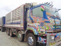 ขายรถสิบล้อ Isuzu DECA 360 คอกเกษตรดั้มเหล็ก อู่สมCT TRUCK แม่ลูก ปี54 รถสวยพร้อมใช้งาน ราคาต่อรองไ