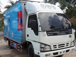 ขายNKR 130แรง เทอโบ ปี 51 ตู้ 3 บาน