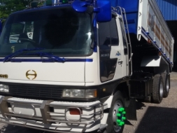 ขายรถ 10 ล้อ HINO สิงไฮเทคFL3H195แรงม้า สภาพสวยเดิม รถมือเดียว รถร้านวัสดุก่อสร้าง เภาท้ายZM. เบรคโ