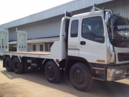 ขาย ISUZU GIGA เครื่อง 6SD1 330 แรงม้า กระบะบรรทุกแมคโค ยาว 7.50 เมตร ใหม่ทั้งคัน รถสวยราคาไม่แพง เห