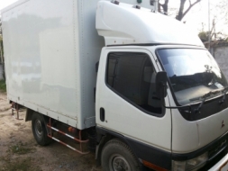 บรรทุก Mitsu สี่ล้อ ตู้แห้ง ยางใหม่ ขายด่วน ไม่แพง รถสภาพดีพร้อมใช้ รูปถ่ายจากปัจจุบัน
