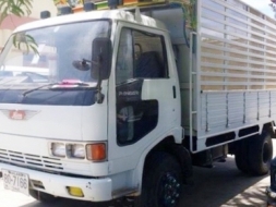 HINO FC 112A - 117 HP WO4D หกล้อดั๊มพ์ กระบะดั๊มพ์เหล็ก 4 ตันความยาว 4.00 เมตรคอกสูงเกษตรสภาพสวยพร้ิ