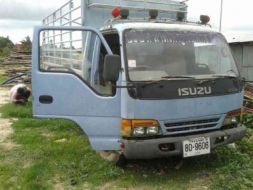 หกล้อ อีซูซุ NPR120ฝาขาวปี42 แอร์ พ.เวอร์ ยาว5ม สภาพพรัอมใช้งาน เล่มทะเบียนพร้อมโอน