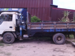 ขาย 6 ล้อ MITSUBISHI แคนเตอร์ 115 แรงม้า ติดเครน ไม่มีทะเบียน