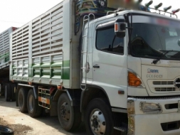 ขายดาวน์รถพ่วง 24 ล้อ แม่-ลูก กระบะเหล็กคอกเกษตรดั้ม HINO 344 ปี.56 รถสวยวิ้งน้อย สนใจโทรจองด่วน