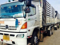 ขายรถสิบล้อ hino FM1A 344 ปี 55 QDR เบรคแห้ง คอกเกษตรดั้มเหล็ก อู่ ST วิ่ง 2แสนกว่าโล รถเดิมๆสวยจัด