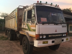 <<650,000>>FUSO 195 แรง สองเพลา 10 สปีด ดั๊มมิเนียม สภาพเดิมๆ