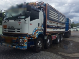 isuzu 360 เหล็กพืชไร่ ปี56 แม่ ยาว 6.10 กว้าง 2.50 สูง 2.20 ลูก ยาว 6.80 กว้าง 2.50 สูง 2.20 สนใจต