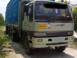 ขาย HINO 3M พ่วงแม่ ลูก กระบะเหล็กดั๊ม
