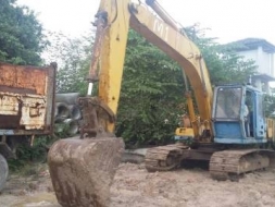 ขายรถแบคโฮสิบล้อดั้ม 3คันยกชุดราคาถูก1,000,000 1.แบคโฮ KOBELCO 907 D 2.สิบล้อดั้มHINO kt 725 2 เพลา