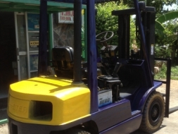 +++ ขายโฟล์คลิฟท์ HYSTER FD25 ขนาด 2.5 ตัน เครื่องยนต์ดีเซล ISUZU เสาพิเศษเข้าตู้ 4 เมตร