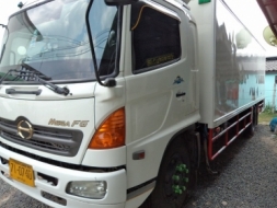 ขายรถ 6 ล้อ HINO Mega FG เครื่อง 220 แรงม้า ตู้เย็นอลูมิเนียม ยาว 7 เมตร รถสวยมาก