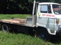 ขายรถเทนเลอร์ 6 ล้อ ( บรรทุกแบคโฮ pc60 ได้)