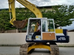จัดวีดีโอ มาให้แล้วนะครับ สำหรับรถขุด แบคโฮ KOMATSU PC 100-3 มือสองญี่ปุ่น