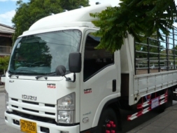 ขาย 6 ล้อ ISUZU NPR75K5NAH 150 แรง  ปี 56 กระบะคอก ยาว 5 เมตร ด่วน!