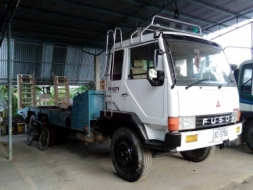 เพื่อนฝากขาย เทลเลอร์ท้ายลาด FUSO 2 เพลาคุณอำนาจ 0817806714