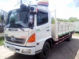 6 ล้อกลาง *Euro.3* HINO *ซีรีย์500* FC9J 175 แรงม้า *คอมมอนเรว* *ยาว 6.50 ม.* รถสวยเดิม+สวยจริ