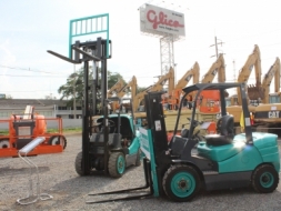 ขาย รถยก Forklift Feeler ใหม่ Diesel 2.5 Ton เครื่องยนต์ Isuzu แบรนด์ไต้หวัน ขายดีในยุโรป