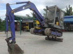 ขายรถขุด YANMAR B50. เก่านอกมีตู้ พร้อมใช้งาน T.0894071471