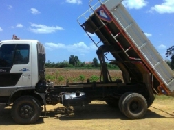 ขาย 6 ล้อดัพม์ HINO FD166 195 แรงหรือขายดาว์น 180,000