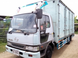 6 ล้อกลาง *ตู้ 10บาน* HINO *สมอเงิน* FC4J 140 แรงม้า * ยาว 5.50 ม.* รถสวยเดิม+ตามสภาพ * รถห้าง