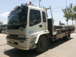 รถบรรทุก 6 ล้อใหญ่ ISUZU รุ่น FTR33 ปี48 เครื่อง200 แรงติดNGV ราคา 530,000 บ.