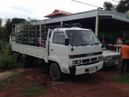 ขายisuzuประกอบเครื่อง4be1 110hpFหน้าหลังยาง750/16พวงมาลัยพาวเวอ์ยาว4.50เมตรเครื่องดีแคชชีนางฟ้าจัดแ