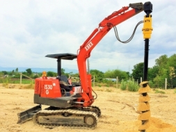 หัวสว่านเจาะดิน "WIN" ติด PC30 PC40 สบายบรื๋อ