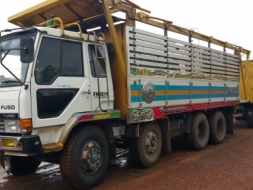 ขายรถพ่วง 18 ล้อ แม่+ลูก กระบะเนียม MITSUBISHU FN527M ปี.43 ลูกปี.47.เครื่อง225 โบ เกียร์ฟูลเลอร์ รถ