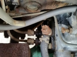 รถขุด แบคโฮจิ๋วพร้อมหัวเจาะ HANIX-HO8 ดีเชล เจาะ รื้อถอน ที่แคบ